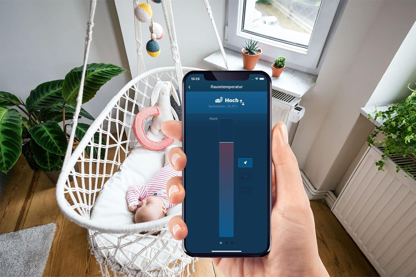 Smart Home Heizkörperthermostat, Heizkörperthermostat II, 3er Set