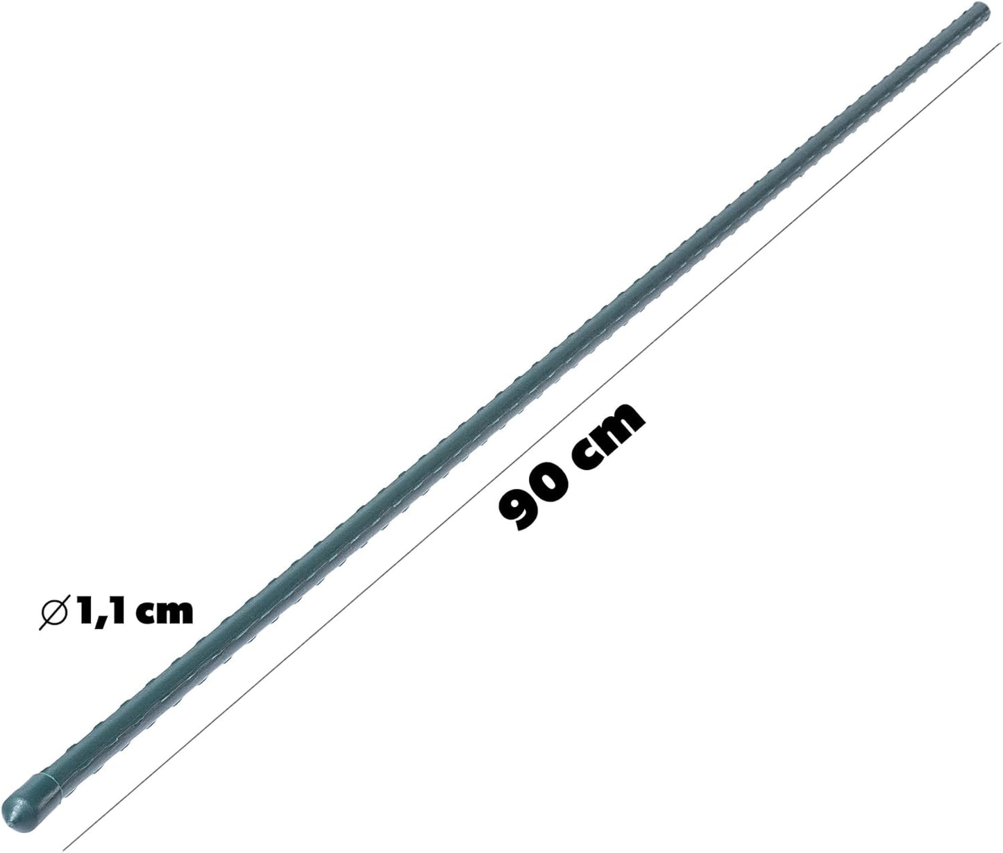 10er-Set Pflanzstäbe (90 cm x 11 mm), 10 90cm x 11mm 10er set