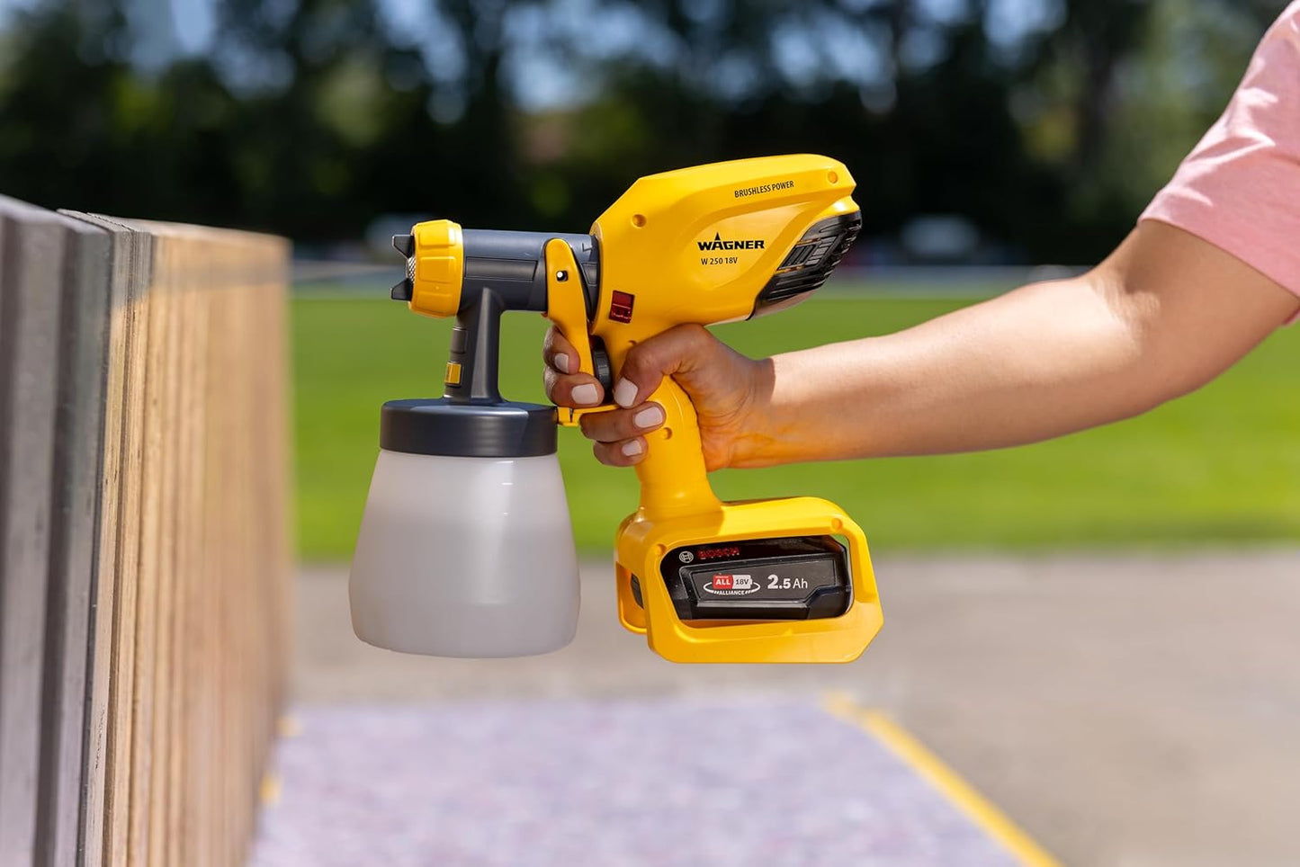 W250 18V Akku-Farbsprühpistole 18 V Fördermenge (max.) 250 ml/min, W 250 (kabellos)
