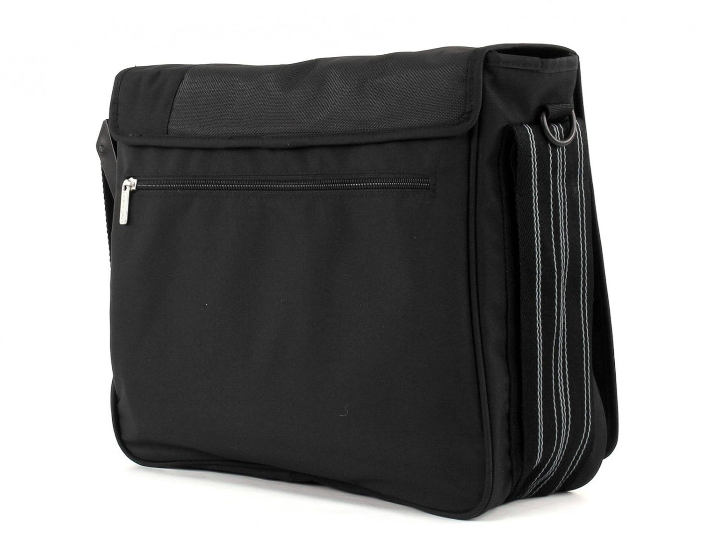 Casual Messenger Bag, Patchwork Schwarz