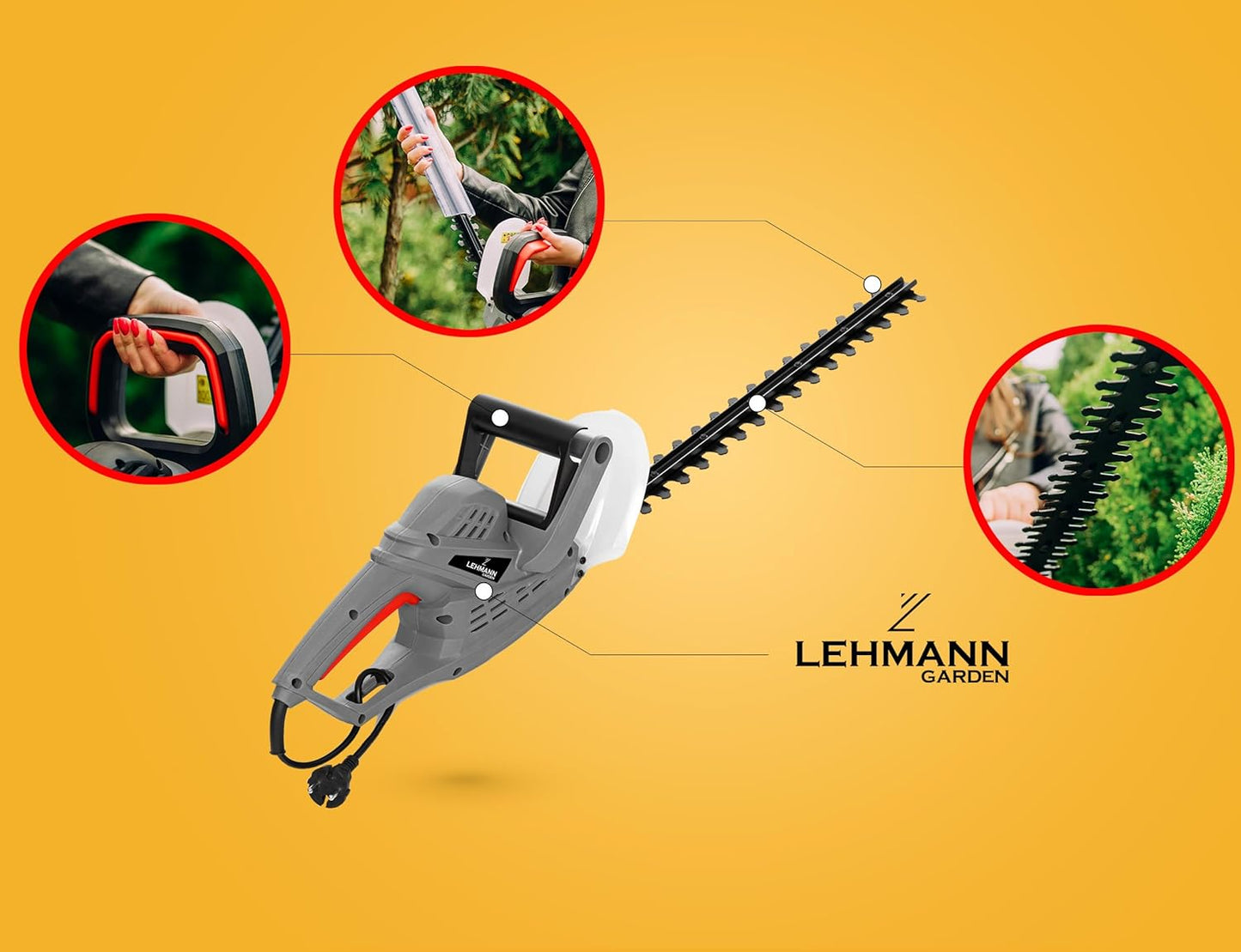 Elektro-Heckenschere, 1500 W