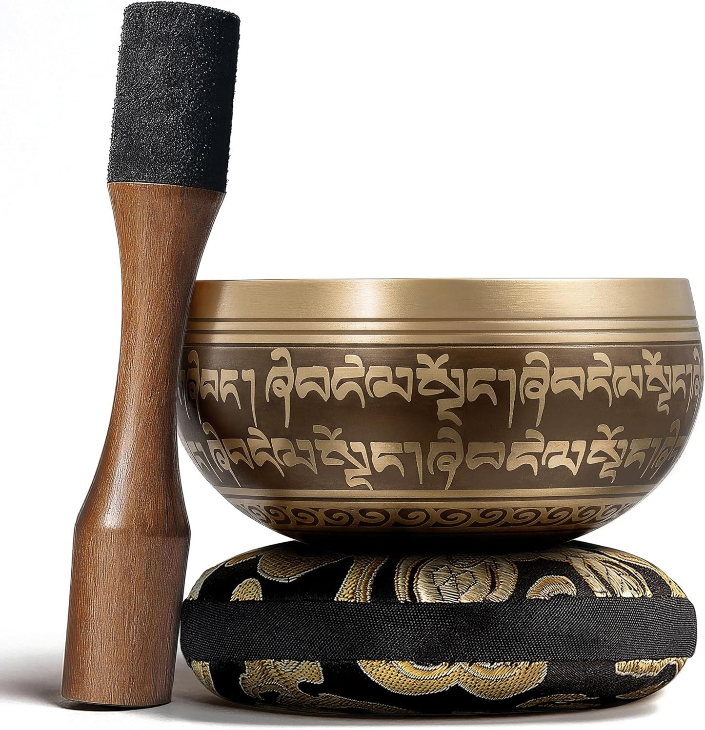 Klangschalen-Set, Gold Ohne Tasche
