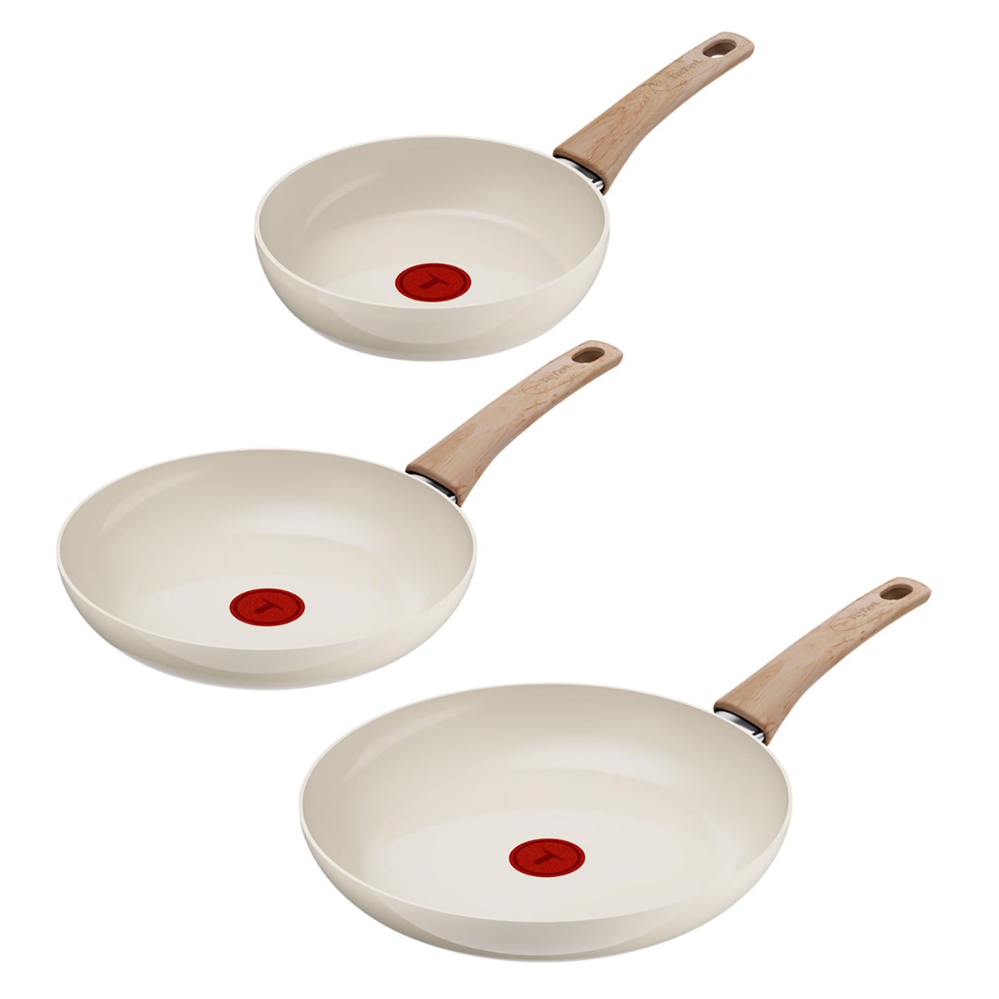 Pfannen-Set mit keramischer Antihaftbeschichtung, 3-tlg. Pfannen-Set 20,24,28 cm