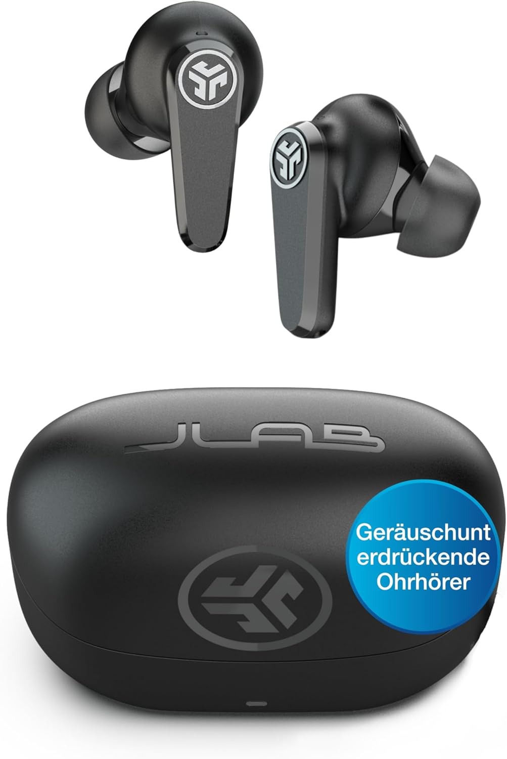 Go Pods ANC In-Ear Bluetooth Kopfhörer mit Noise Cancelling, Pods ANC Schwarz