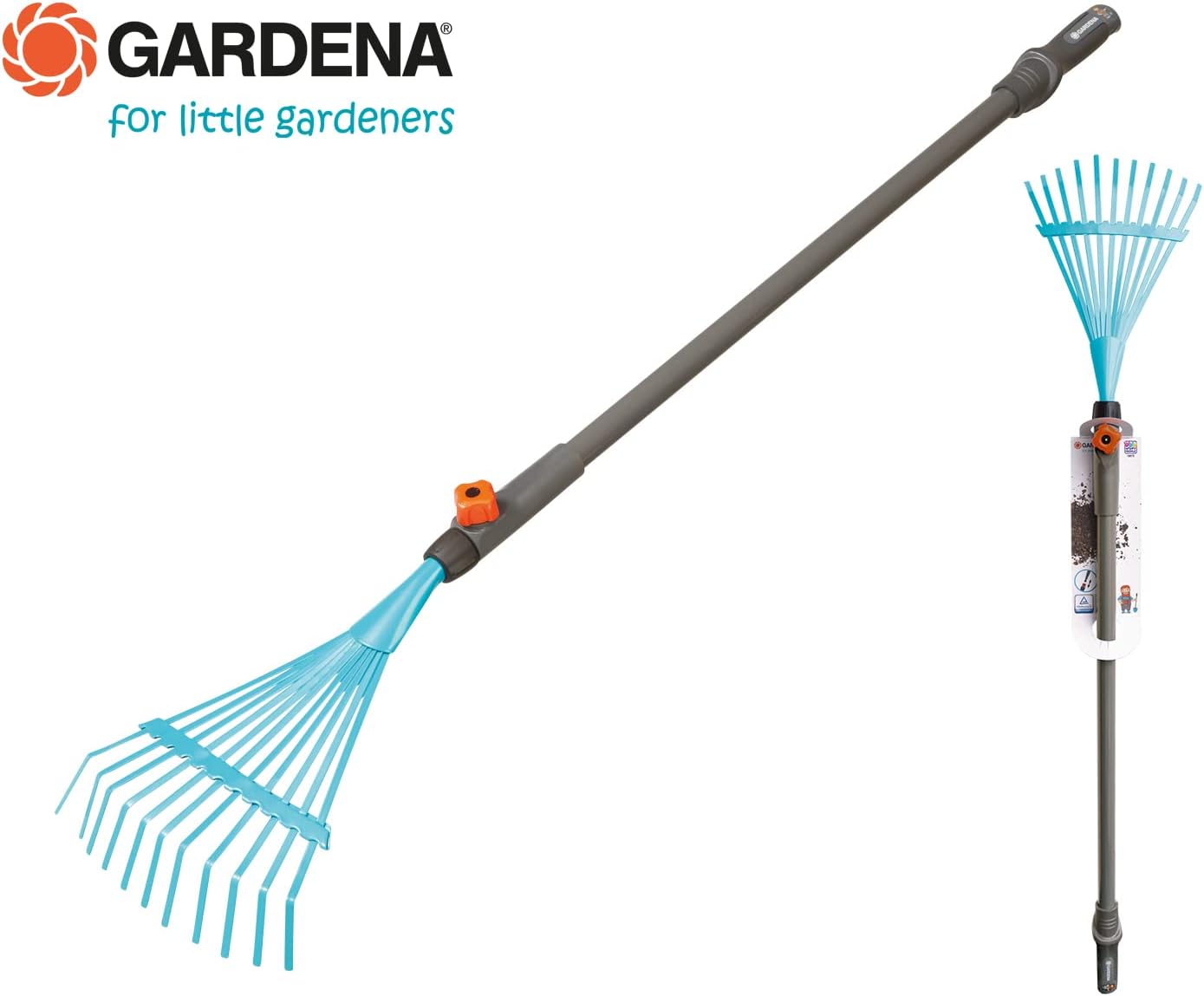 ‎16878 Gartenrechen, Combisystem Drahtbesen
