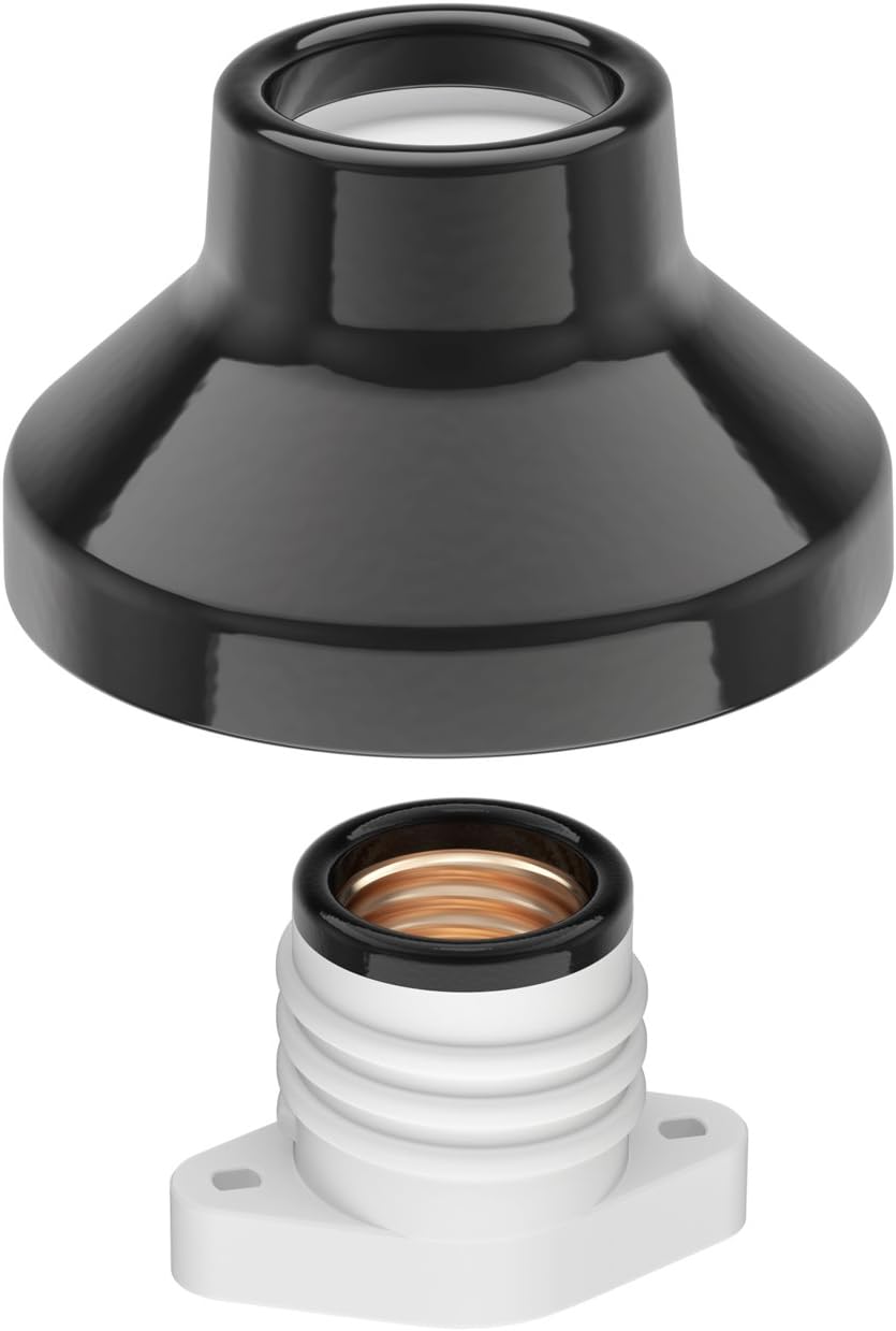 Deckenleuchte ELEKTRA, 5 Stück (1er Pack), Schwarz