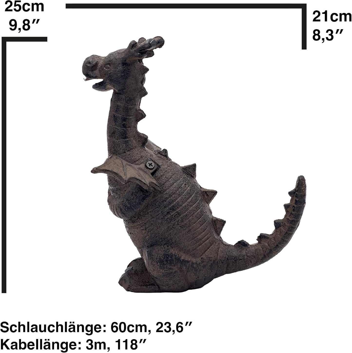 Wasserspeier Drache