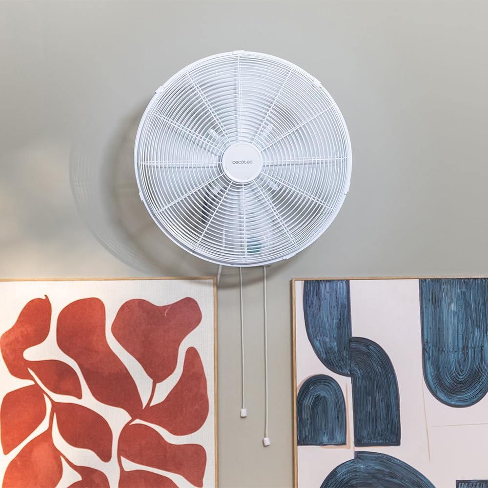 Wandventilator, Manuelle Steuerung Weiss