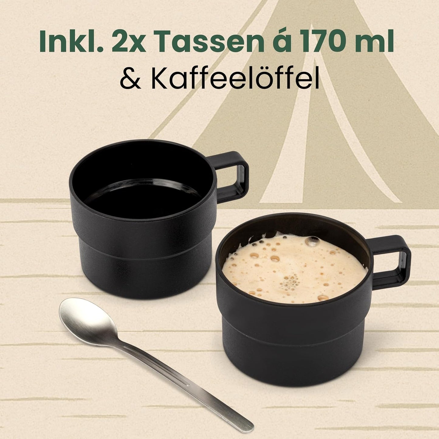 WKR 3624 - Reise-Wasserkocher 0,5L inkl. Zubehör, Reise-wasserkocher 0,5 Liter Inkl. Tasse
