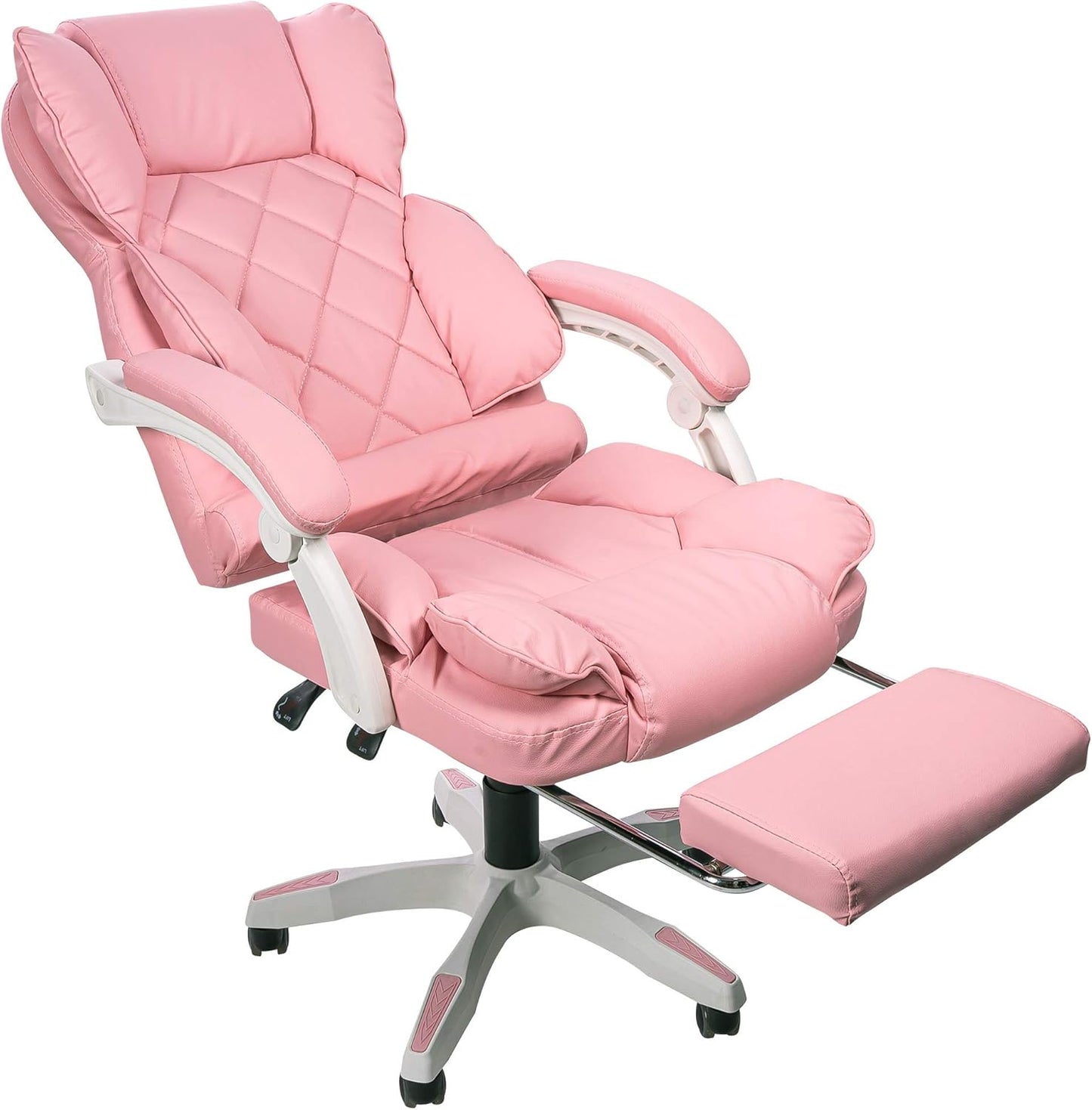 Design Schreibtischstuhl für Büro & Home Office, Rosa