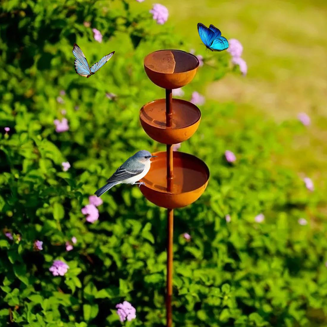 Gartenstecker Insektentränke