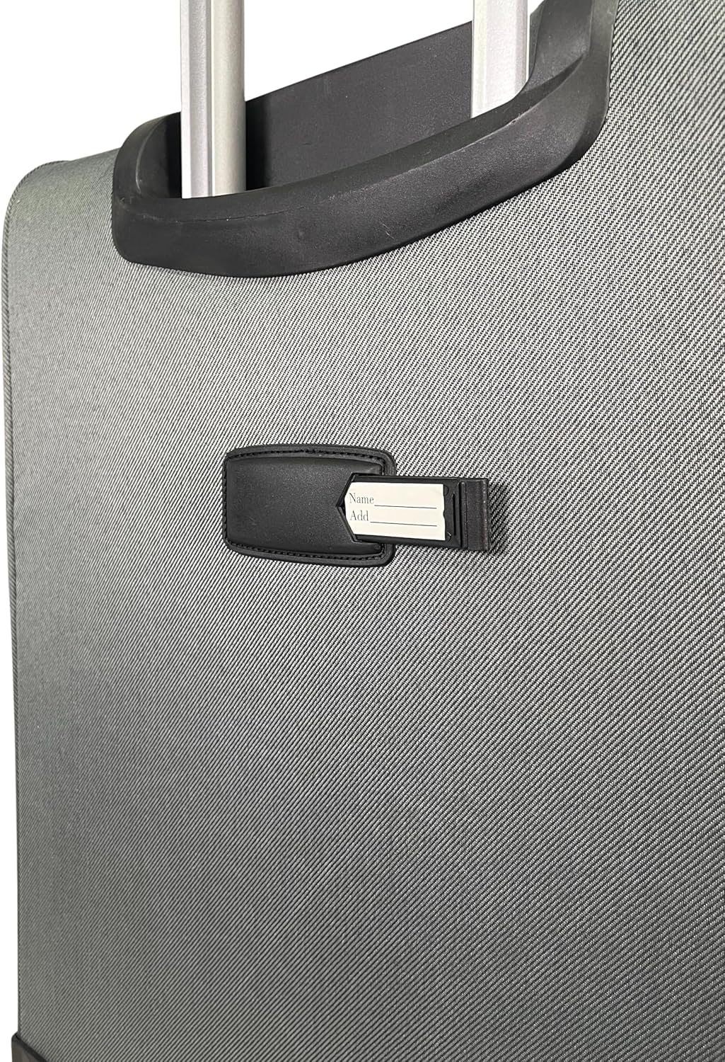 3-teiliges Reisekoffer-Set, 3er Set Grau