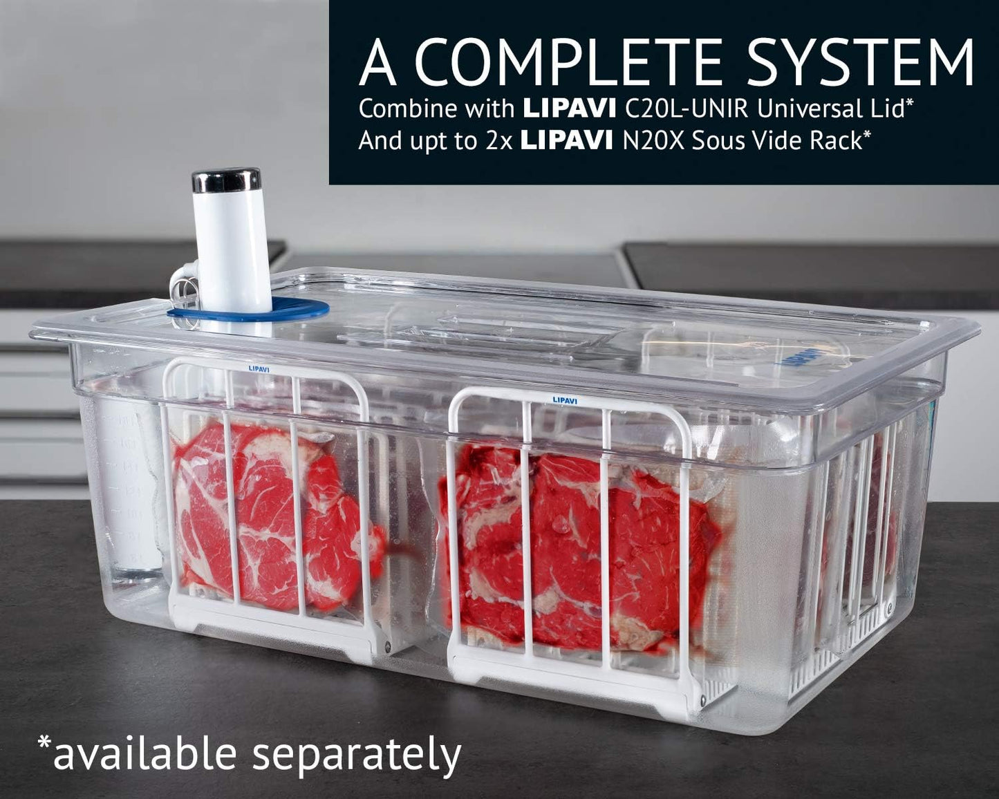 Sous-Vide Behälter 25 L, 25 Liters - C20