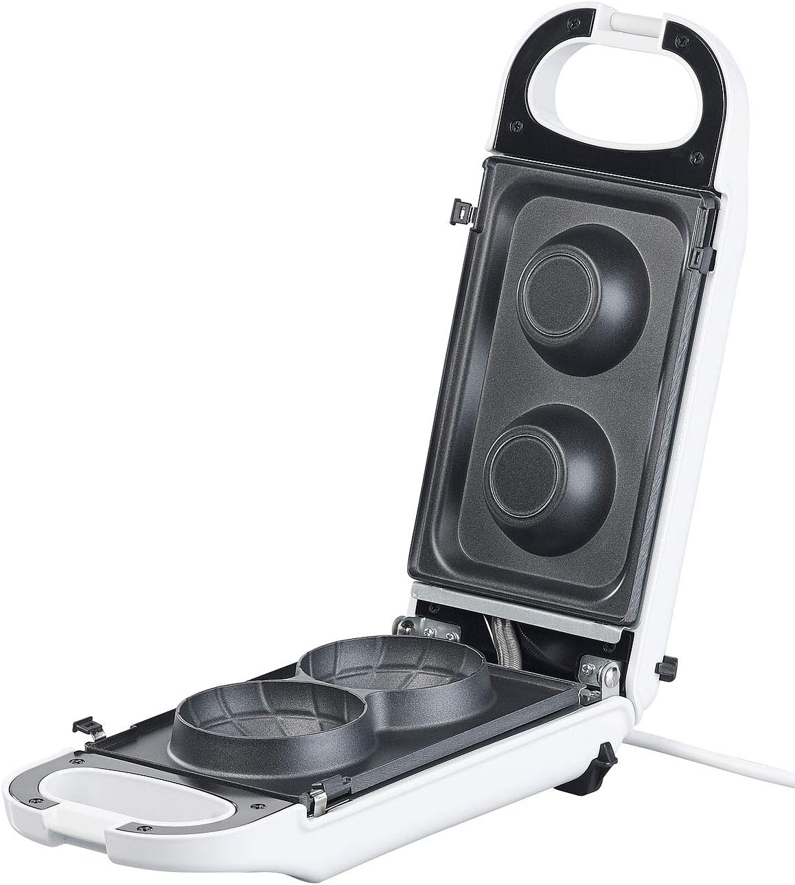 6in1 Snack-Maker mit Wechselplatten, Auswechselbare Formen