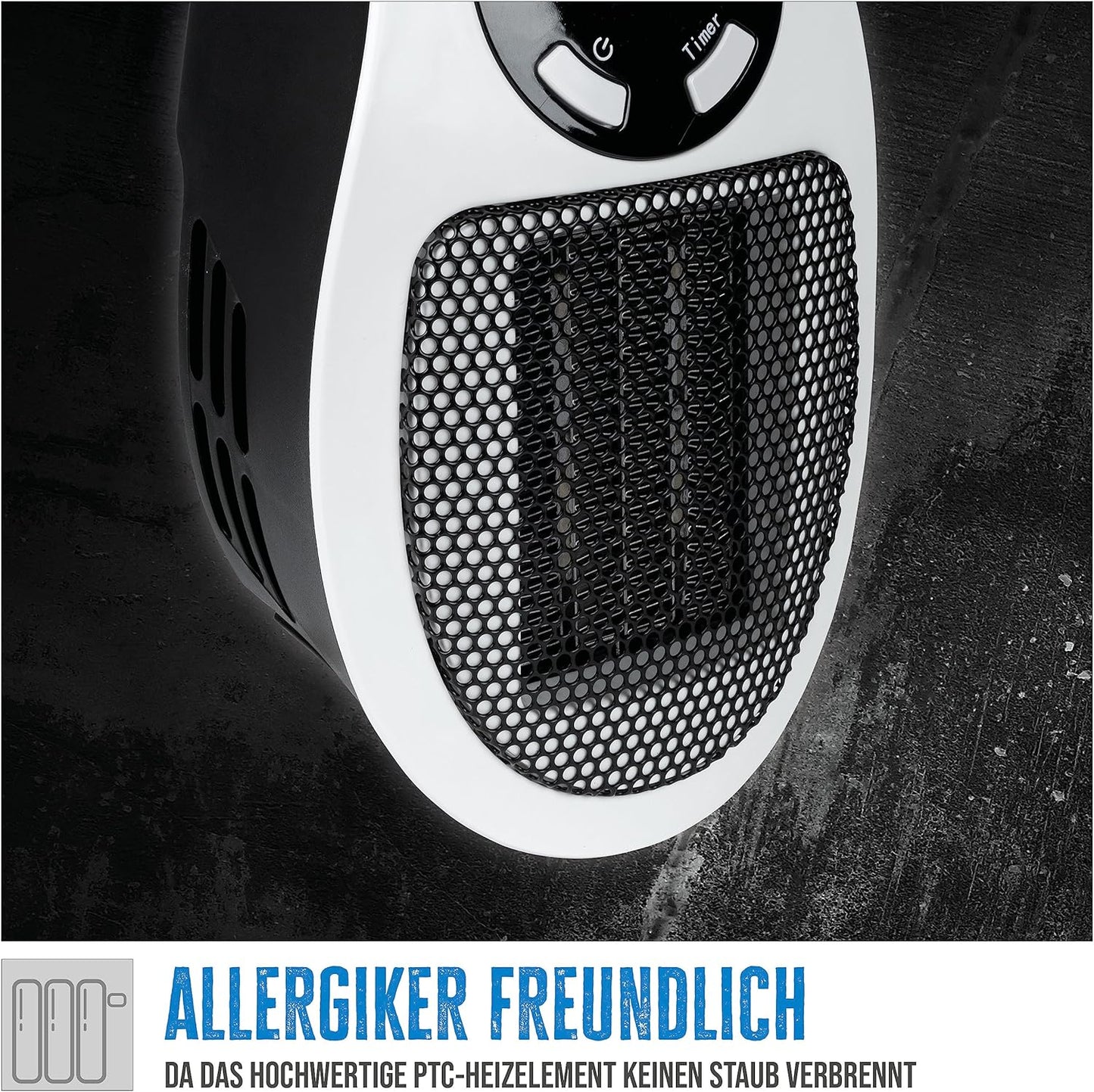 Steckdosen-Heizlüfter GSH 500 K mini