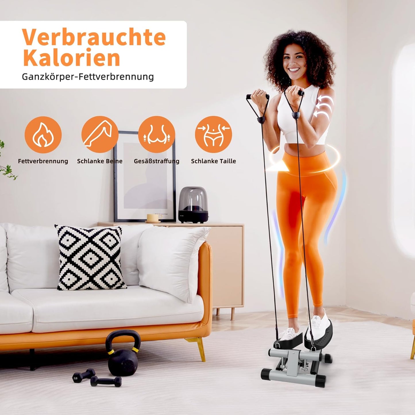 Mini Stepper für Zuhause, Stepper 6201LEN