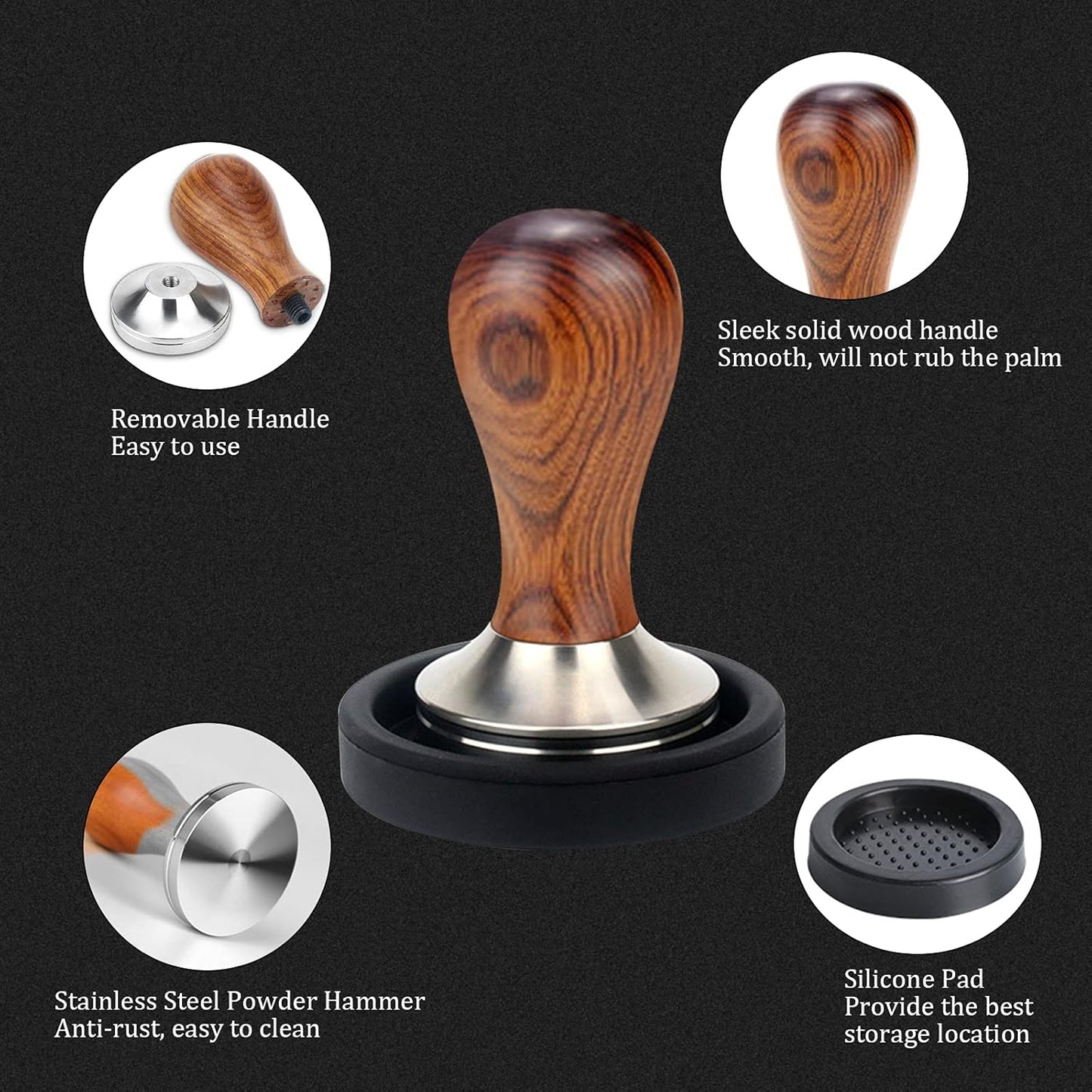 Kaffee-Tamper-Set