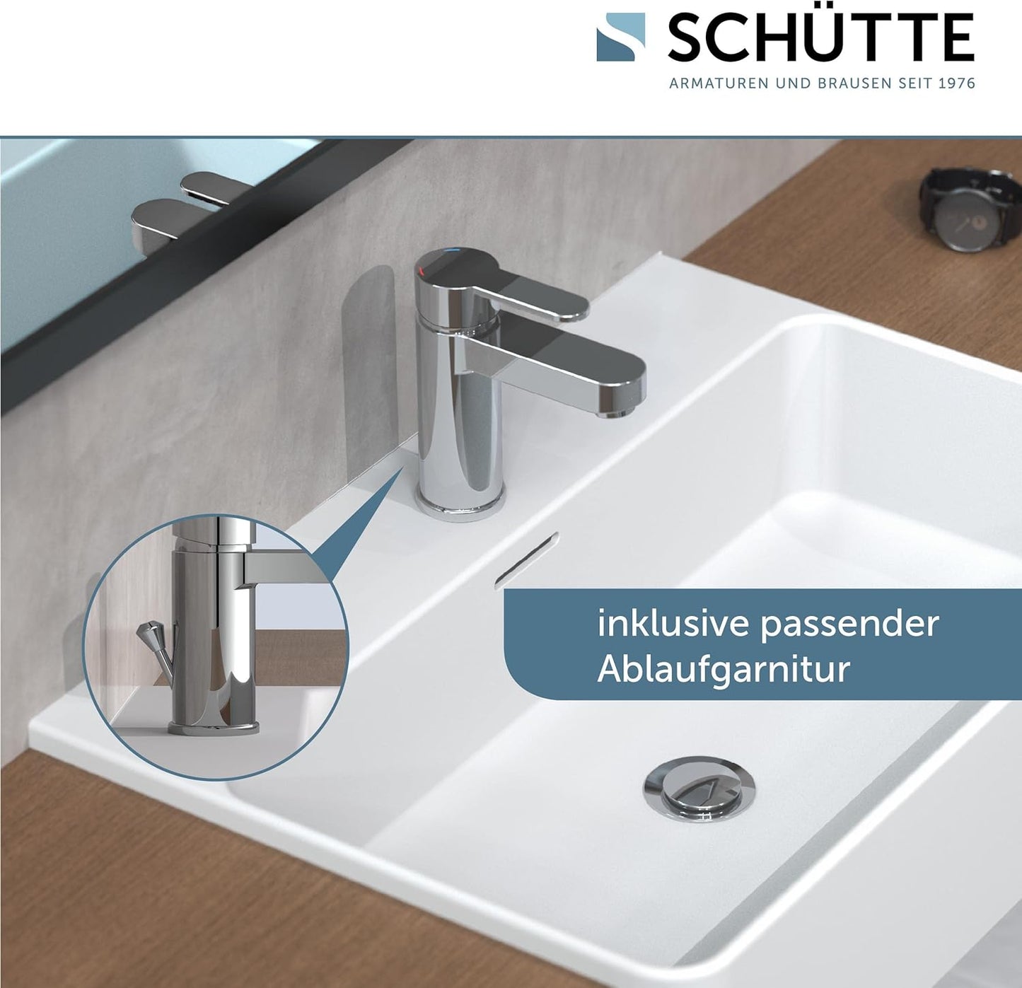 Waschtischarmatur 34210 ELEPHANT, Chrom
