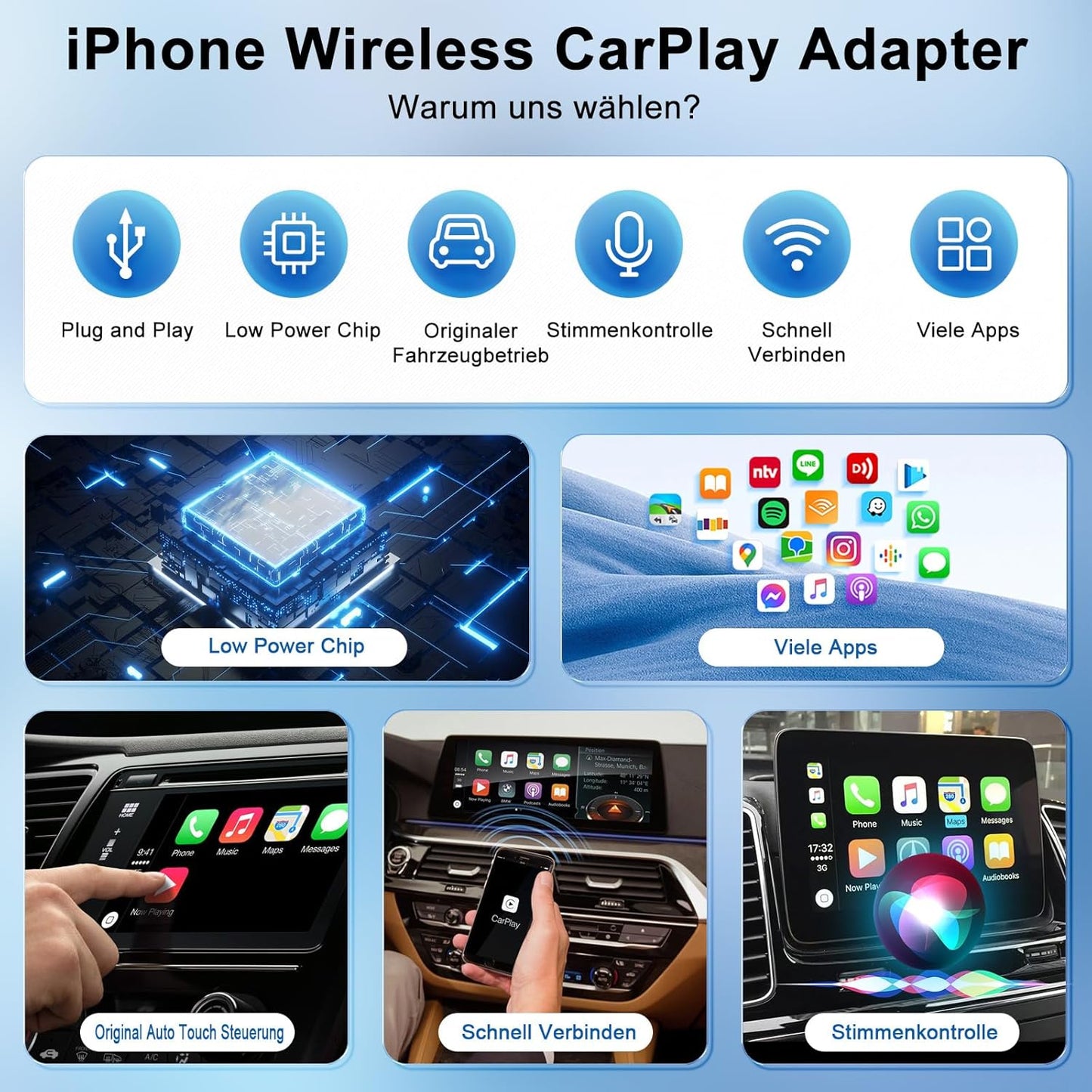 iPhone Wireless CarPlay Adapter