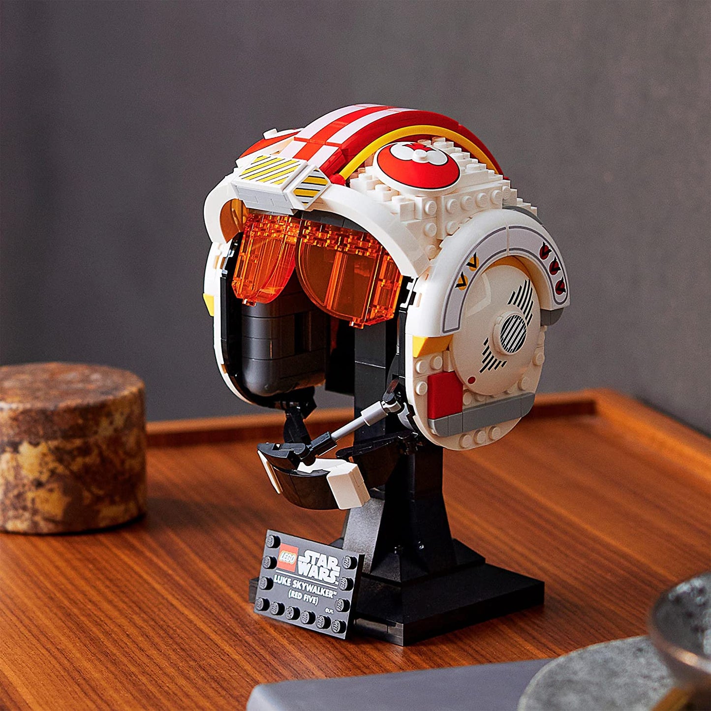 75327 Star Wars Luke Skywalkers Helm (Rot Fünf), Konstruktionsspielzeug