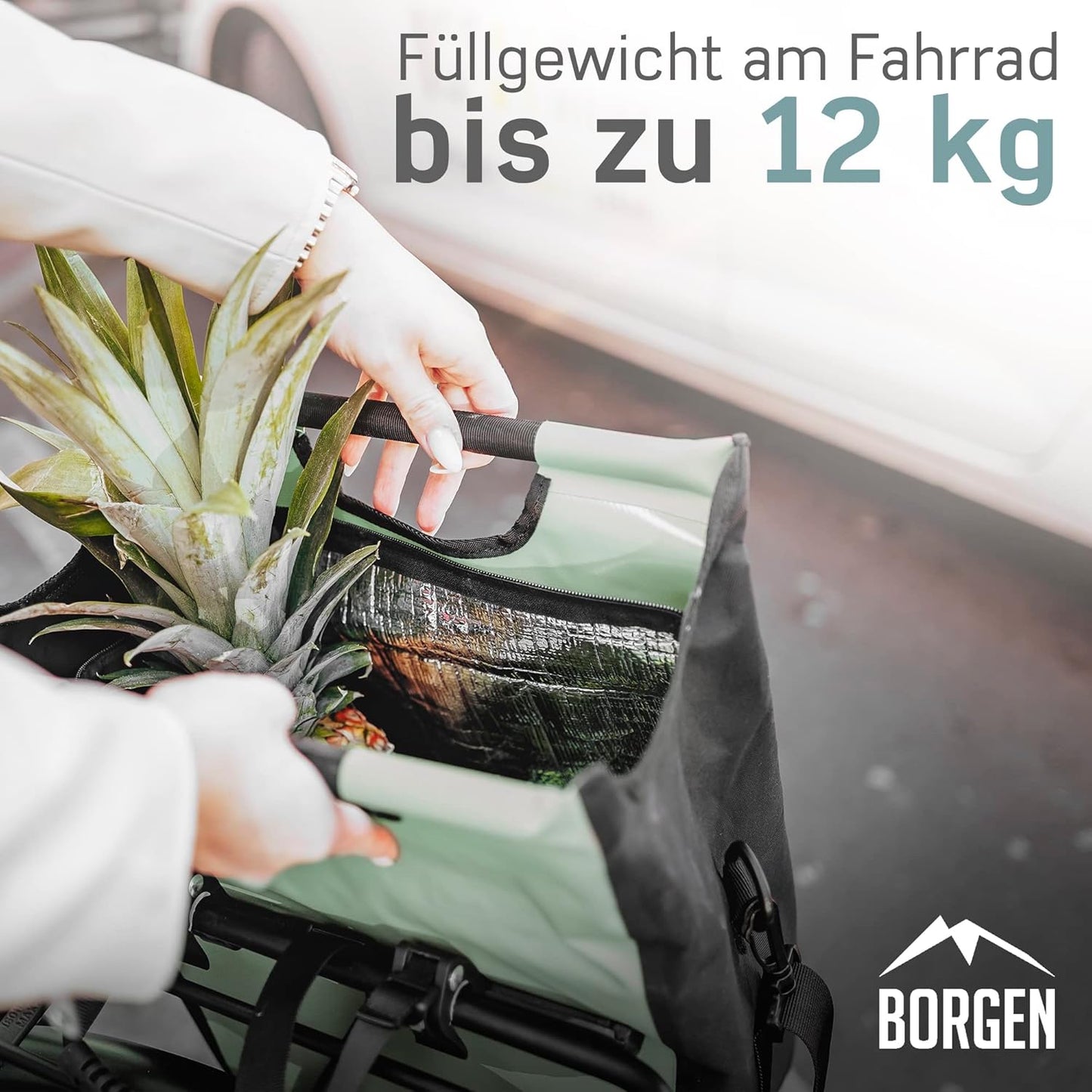 Velo Einkaufstasche, Grün