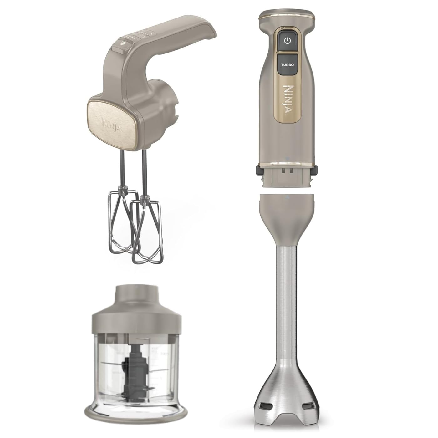 3-in-1 Stabmixer & Zerkleinerer