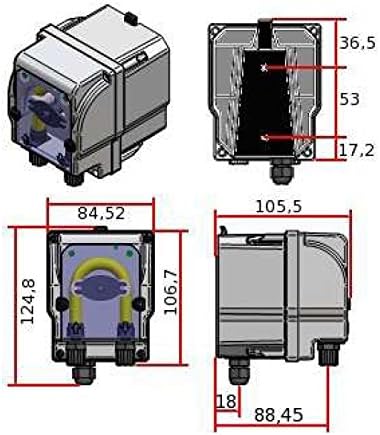 Dosieranlage PFG 230V mit Zubehör (1,5 l/h)