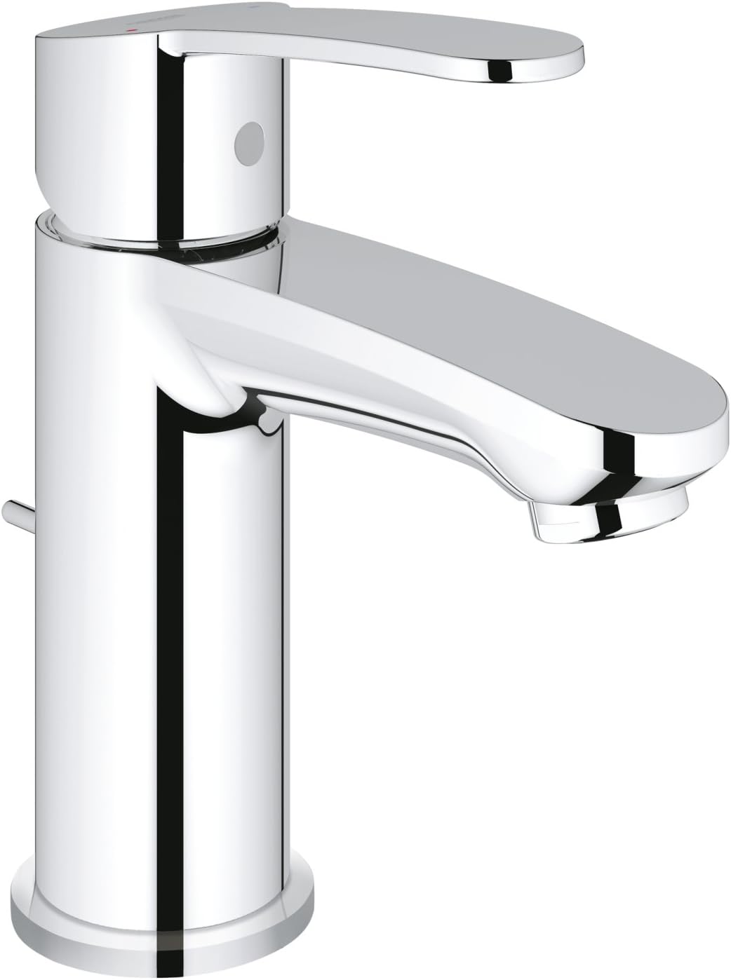 Eurostyle Cosmopolitan Einhand-Waschtischarmatur S-Size, S mit Zugstange kein EcoJoy
