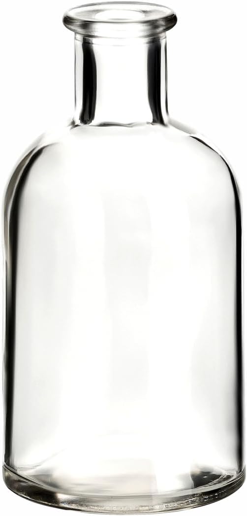 24er-Set Kleine Apothekerflaschen mit Korken, 24er Set|Sk/Braun
