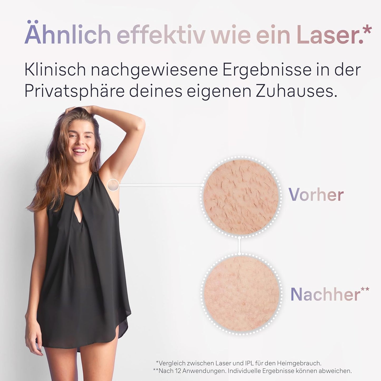 Smart IPL Skin i·expert PL7387, 4 Aufsätze Kartonverpackung