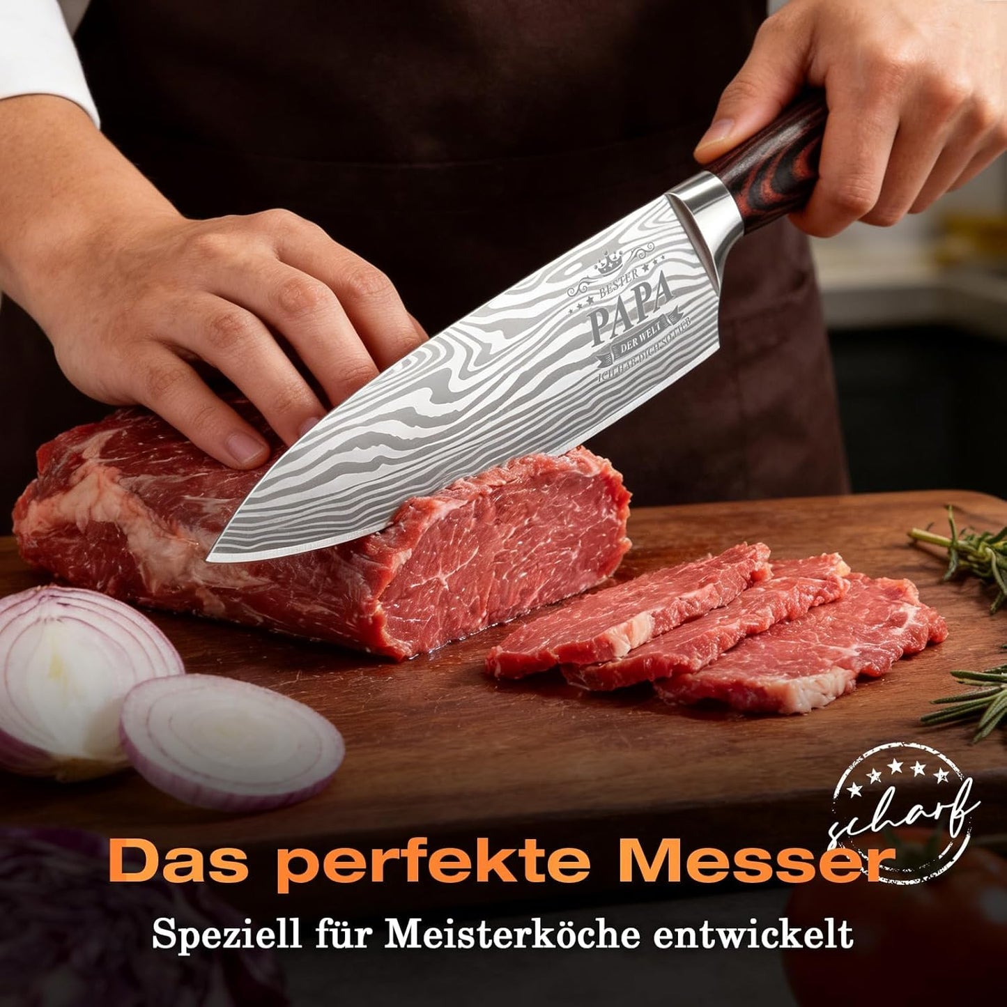 Küchenmesser Vatertagsgeschenk