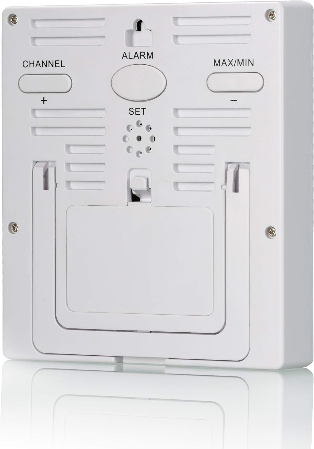 Temeo Hygro Quadro Thermohygrometer, Single, weiss