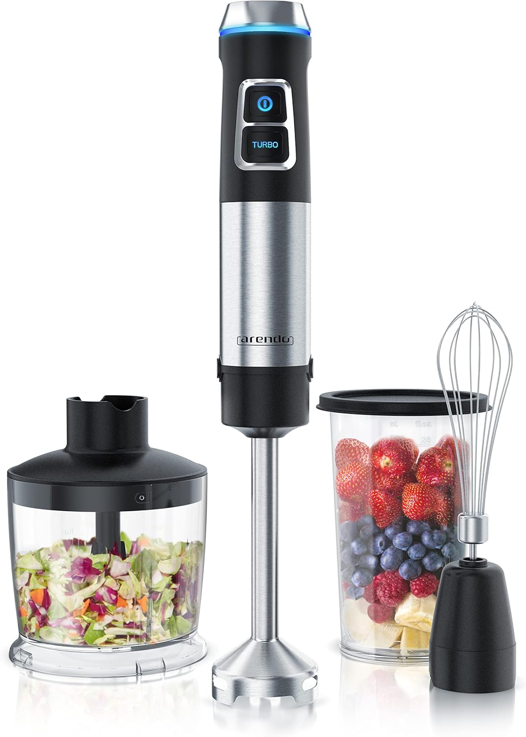 Stabmixer-Set, Schwarz A