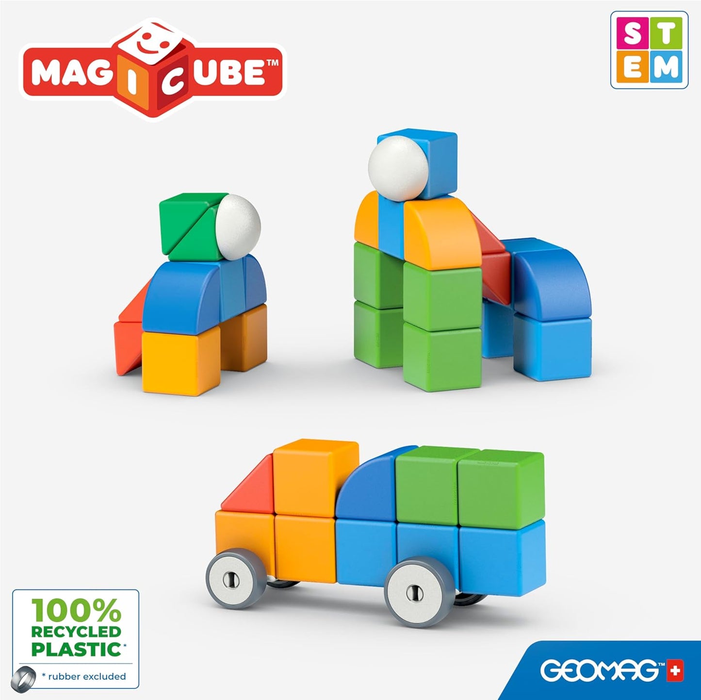 Magicube - Magnetische Blöcke, 32 pz