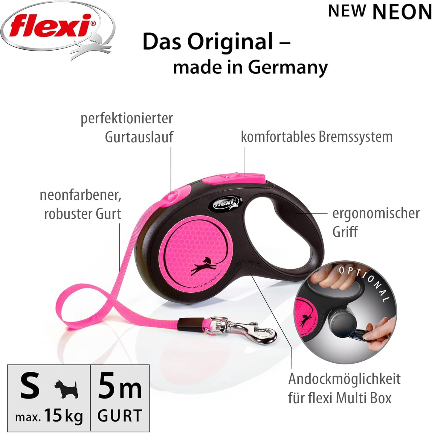 New Neon, klein Pink