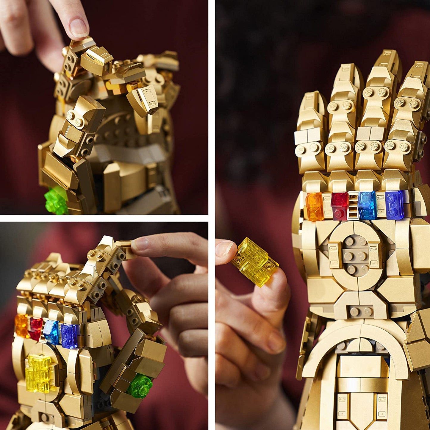 76191 Marvel Super Heroes Infinity Handschuh, Konstruktionsspielzeug, Einzeln