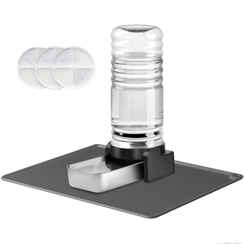 Automatischer Hundewasserspender, 7.2L+Matte