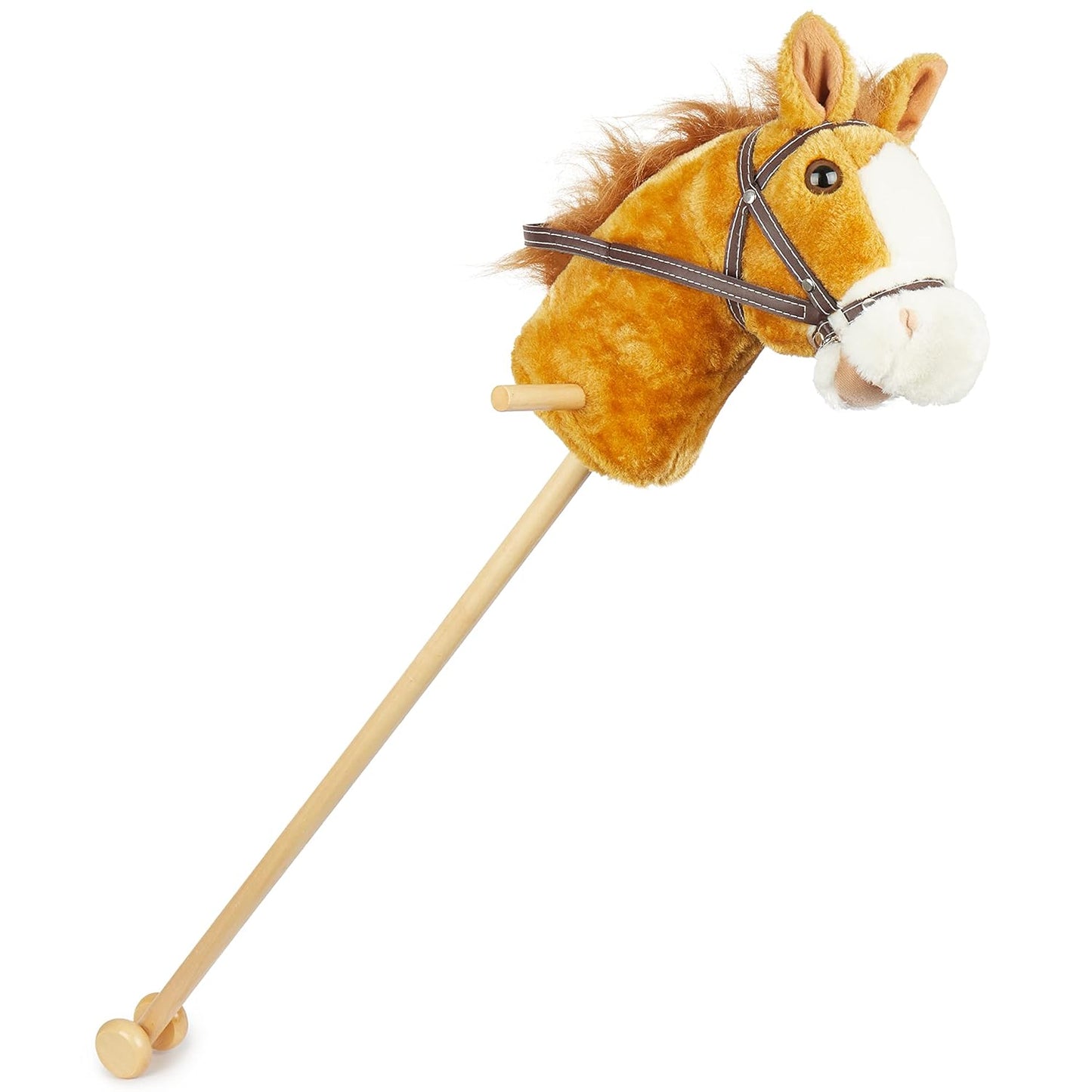 Steckenpferd - Holzpferd für Kinder, Braun