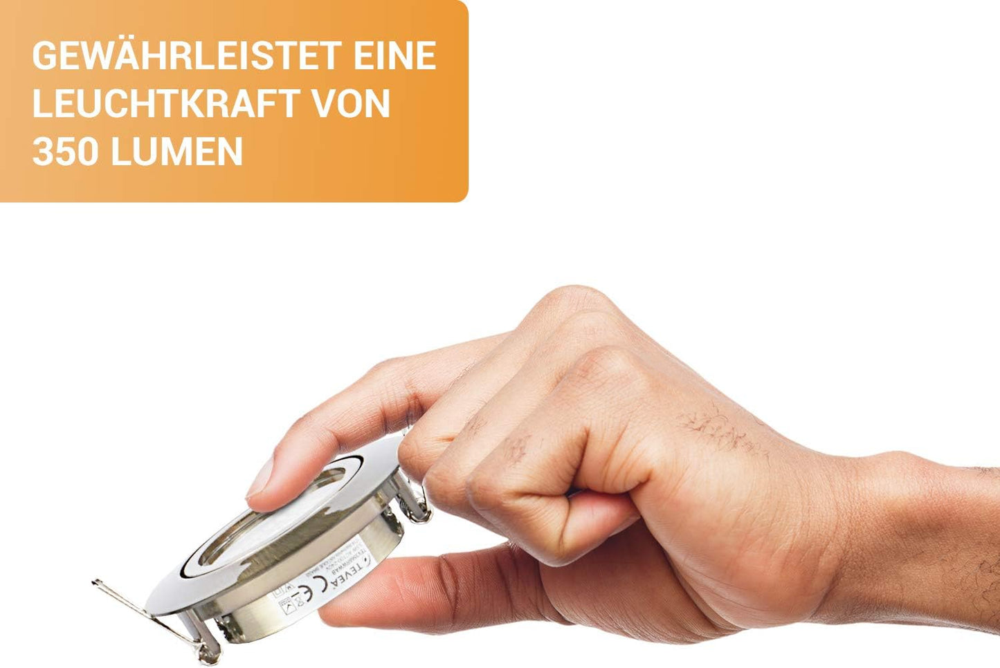 LED Einbaustrahler, Neutralweiss