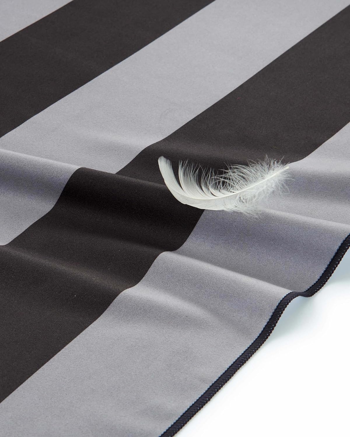 Schnelltrocknendes Strandhandtuch, 160cm x 90cm 12 Grau - Dunkelgrau