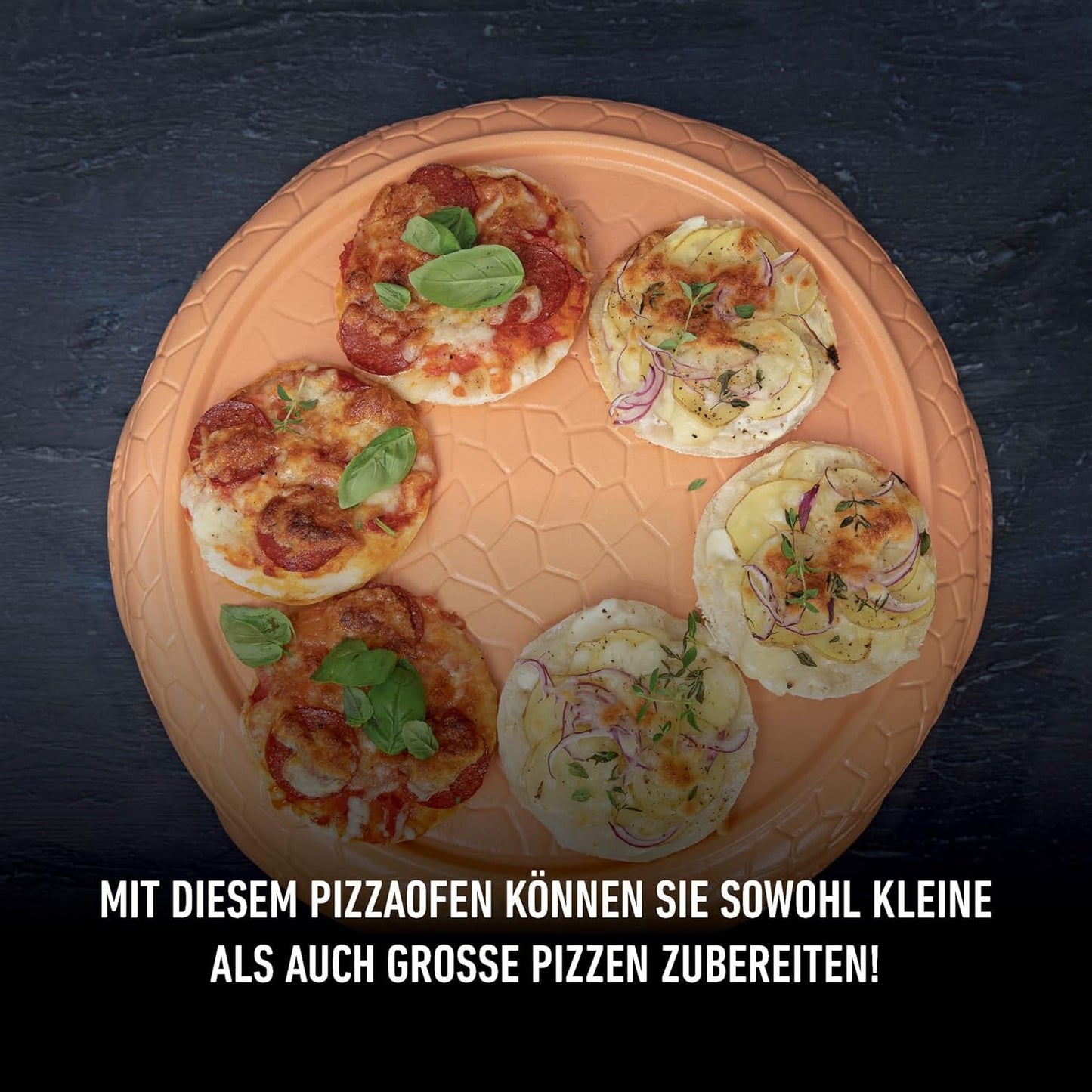 Pizzaofen für 6 Personen, Für 6 Personen