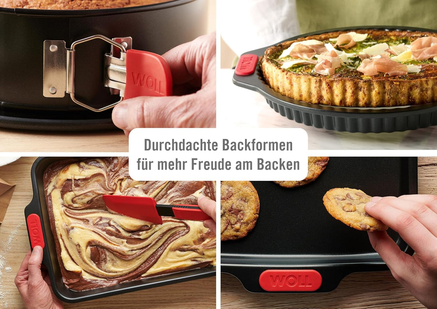 Quiche- und Tarteform mit Antihaftbeschichtung