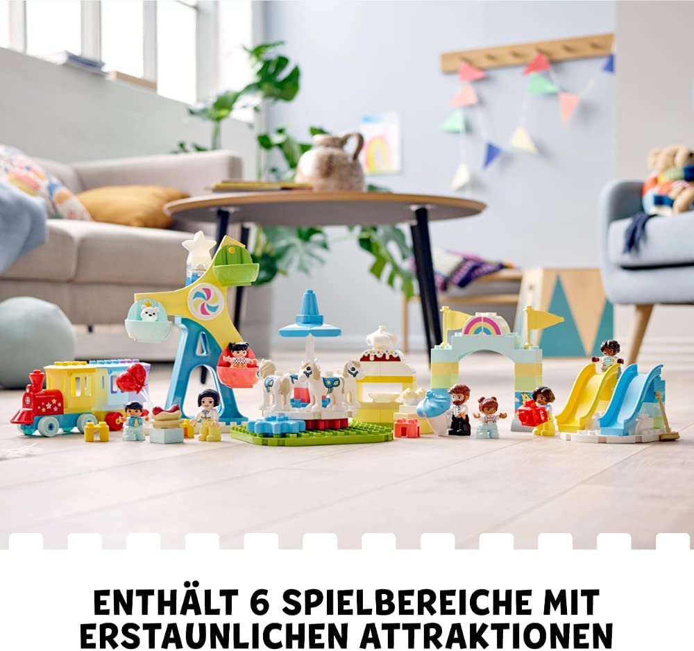 10956 DUPLO Erlebnispark, Konstruktionsspielzeug, Standard Verpackung Single
