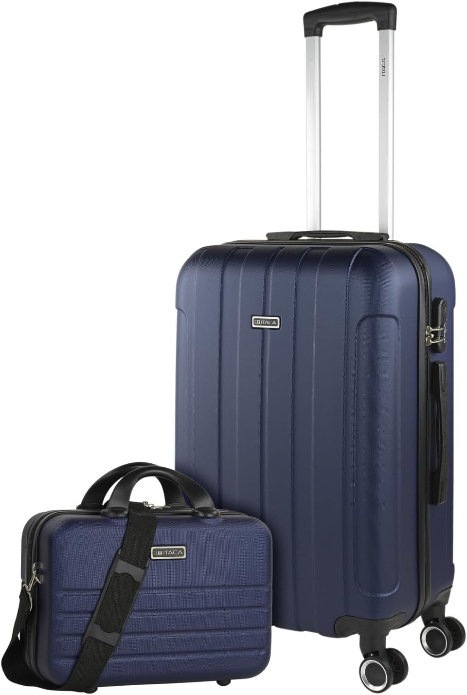 Hartschalenkoffer-Set 771100B, Marine Blau, XS + M