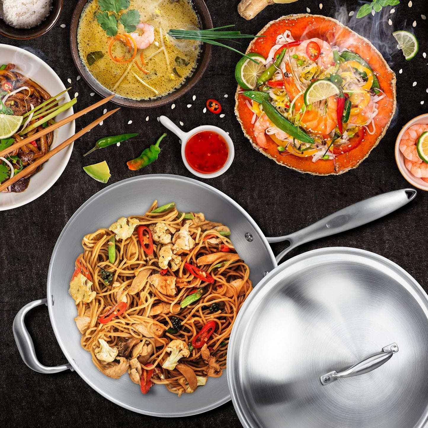 Wok Pfanne
