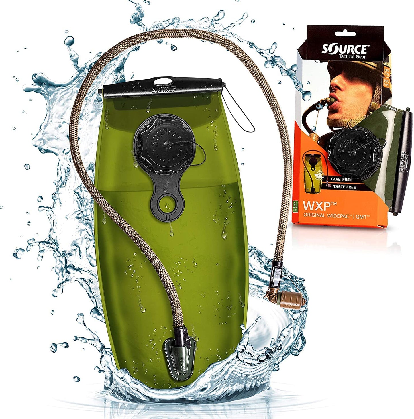 WXP Trinkblase Trinkrucksack 3L, Coyote 3 Liter