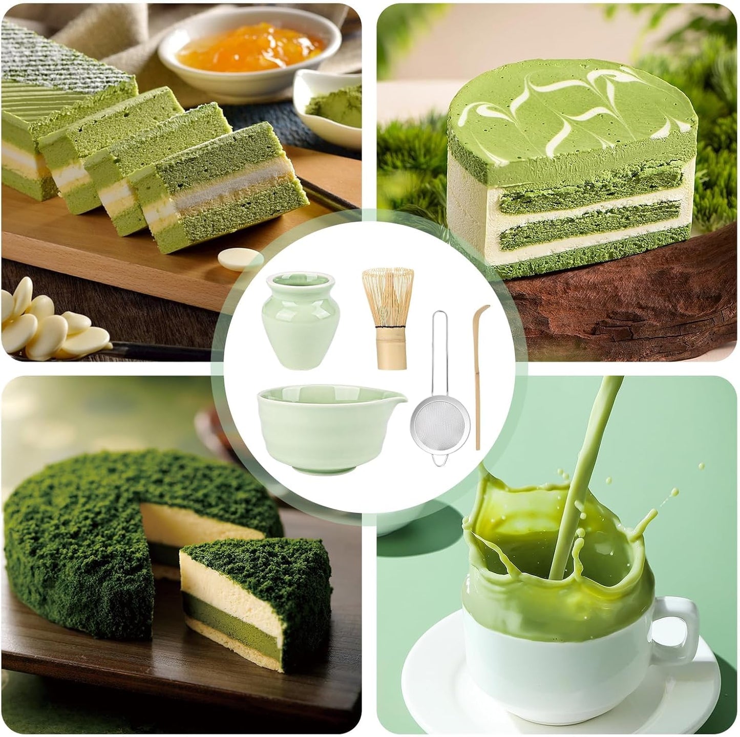 5-teiliges Matcha-Set, A