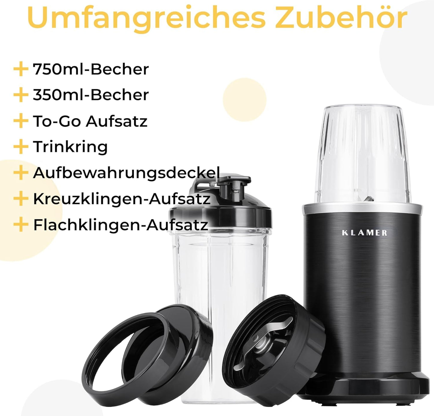 Bullet Mixer, Bullet Mixer Schwarz