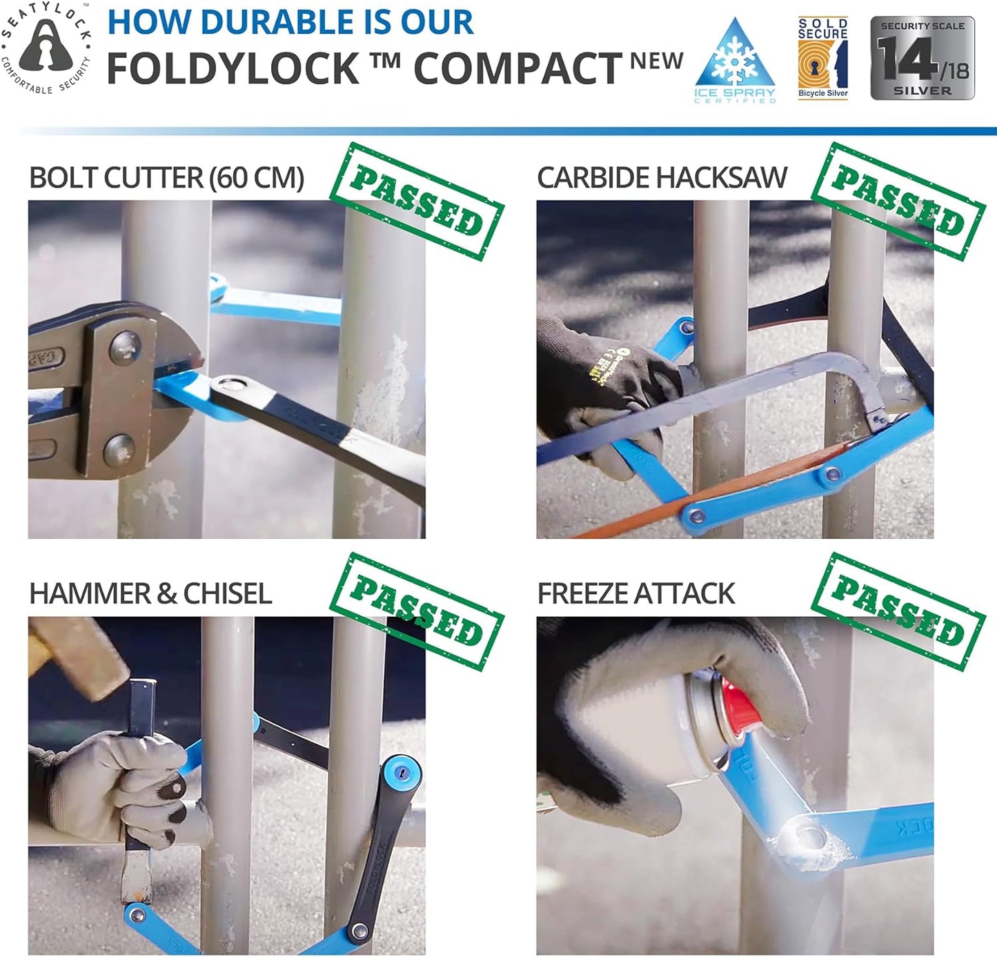 FoldyLock Compact, Coal