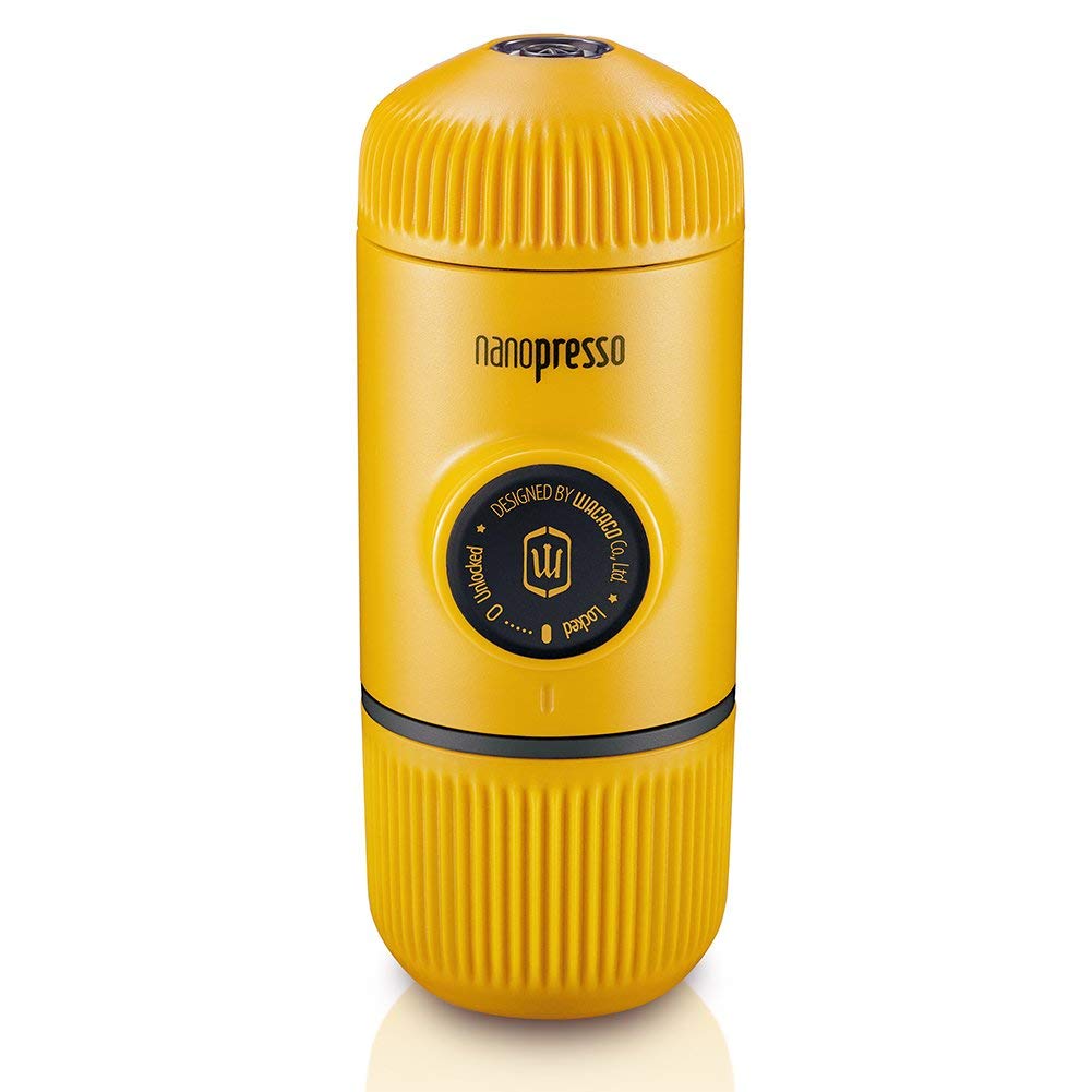 Tragbare Espressomaschine, Gelb